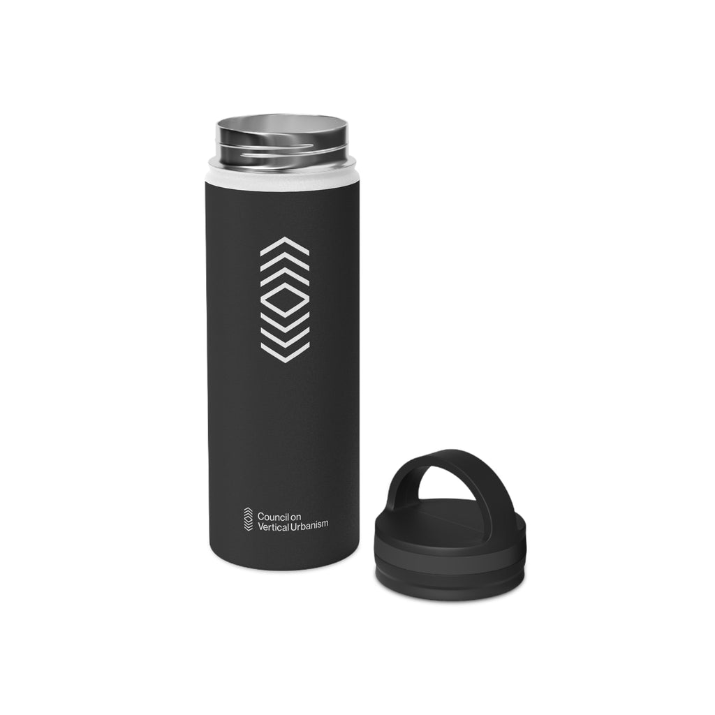 Insulated Water Bottle with Handle Lid