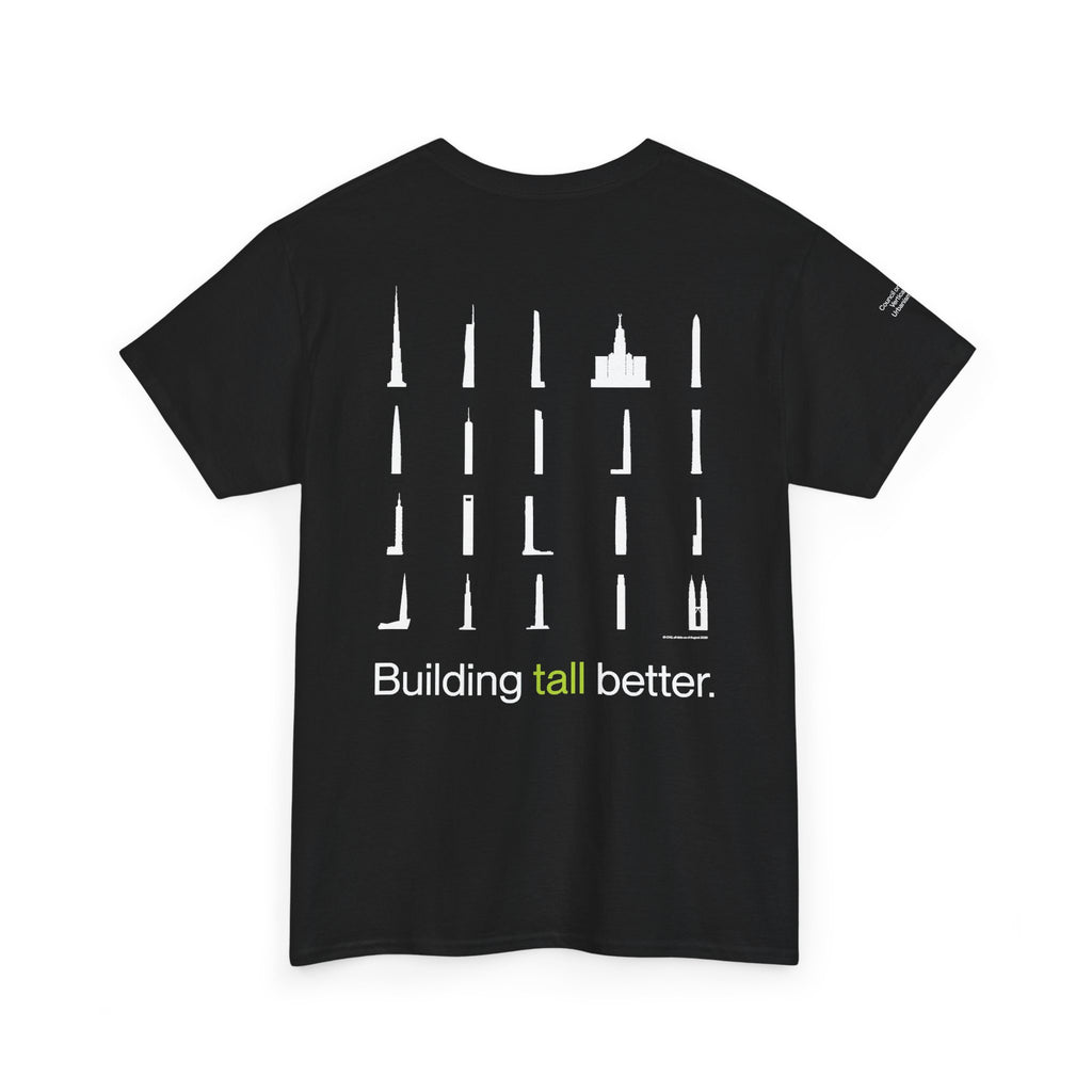 World's 20 Tallest Buildings Unisex Heavy Cotton Tee