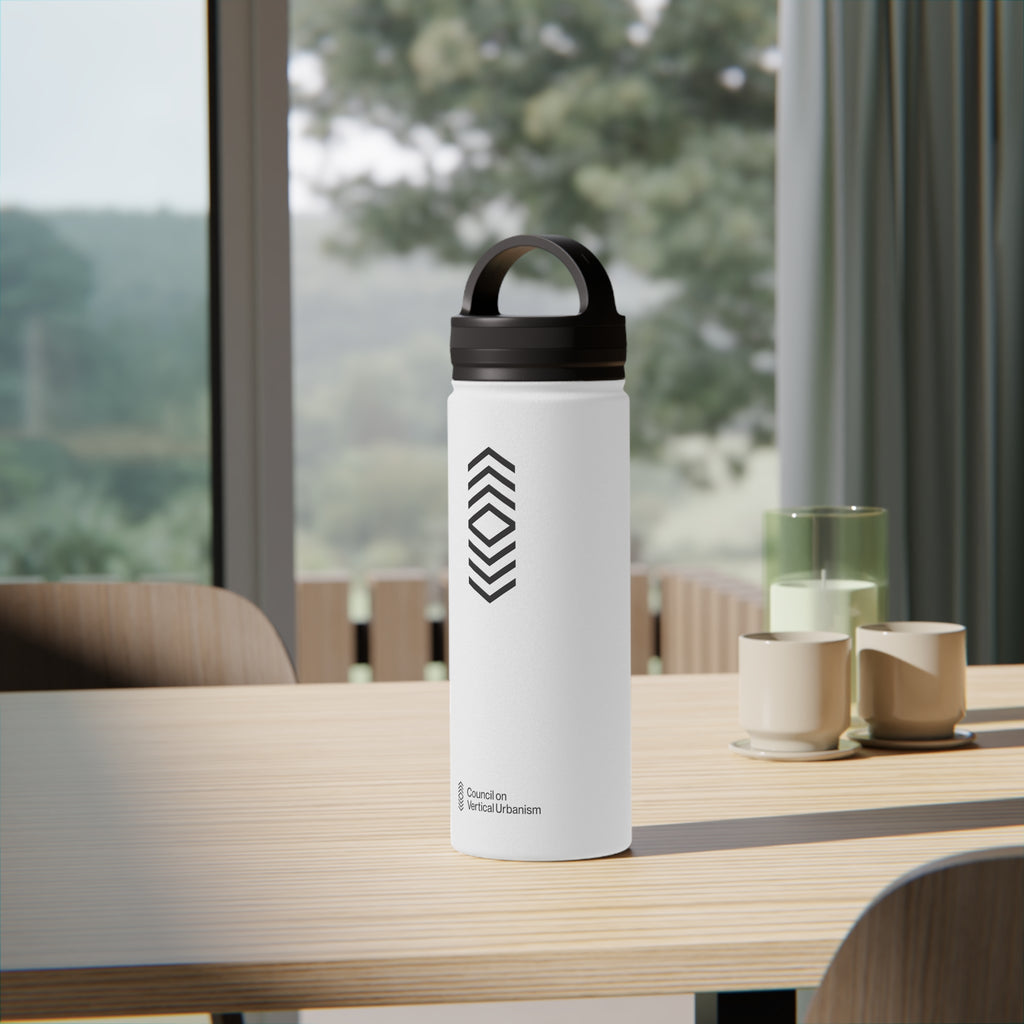 Insulated Water Bottle with Handle Lid