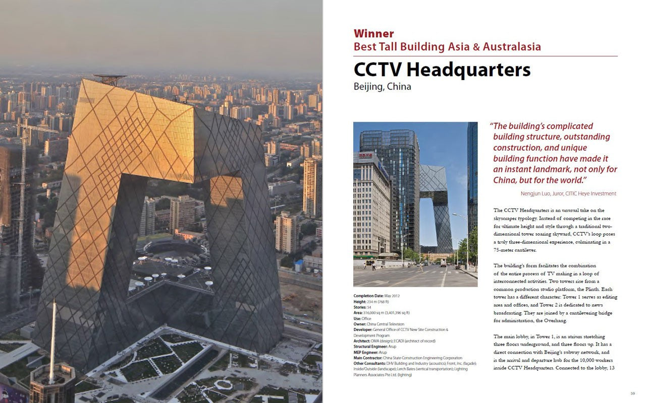 Best Tall Buildings 2013