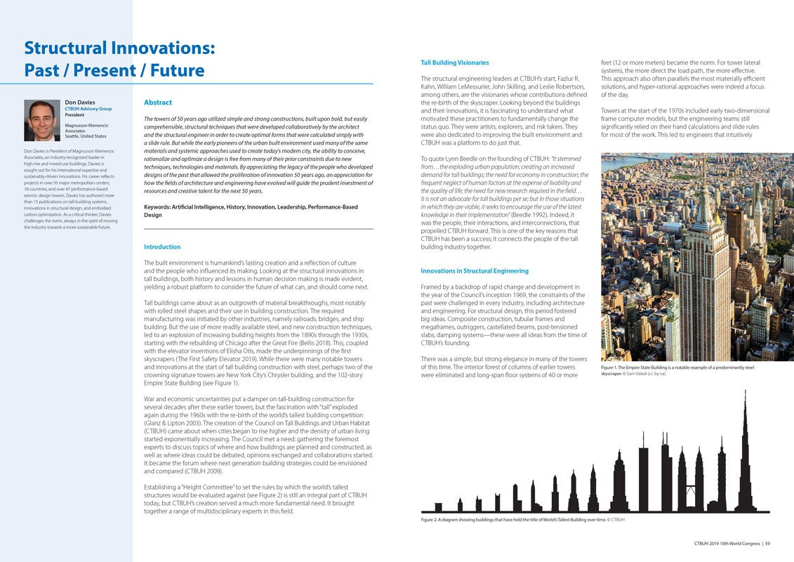 2019 Chicago 10th World Congress Proceedings