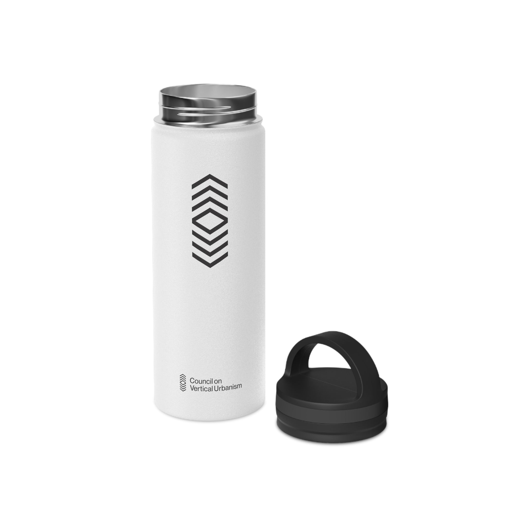 Insulated Water Bottle with Handle Lid
