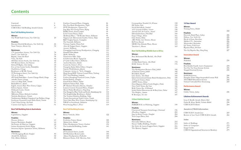 Best Tall Buildings 2015